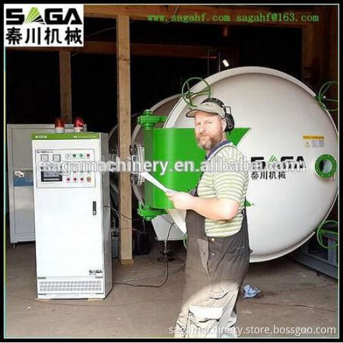 Woodworking machinery of wood processor with HF for sale